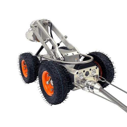 Робот-гусеничный  для осмотра канализационных труб GT108