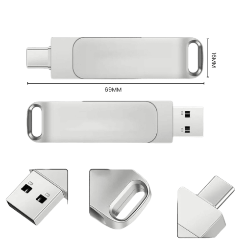 ToHoM USB-флешнакопитель 3.0 / 2.0 Type-C 64 Гб
