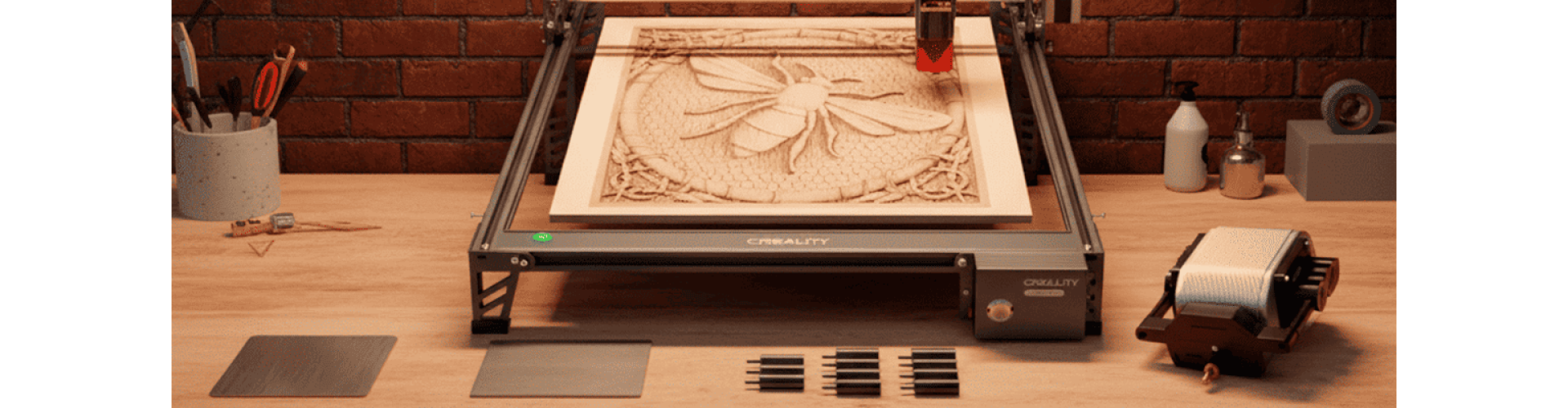 Creality CR-Laser Falcon 10W Combo: Бір қораптағы жеке зауыт — Қазақстанда бизнес бастауға арналған дайын шешім