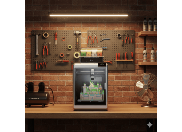 3D-принтер Creality K2 Plus Combo: Революция цвета и размера уже в Казахстане
