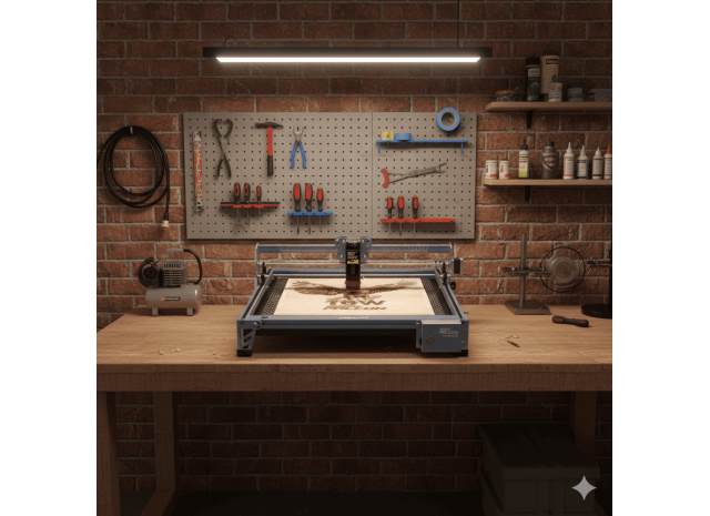 Creality CR-Laser Falcon 10W: Өз үйіңізде кәдесыйлар мен декор фабрикасын қалай ашуға болады?