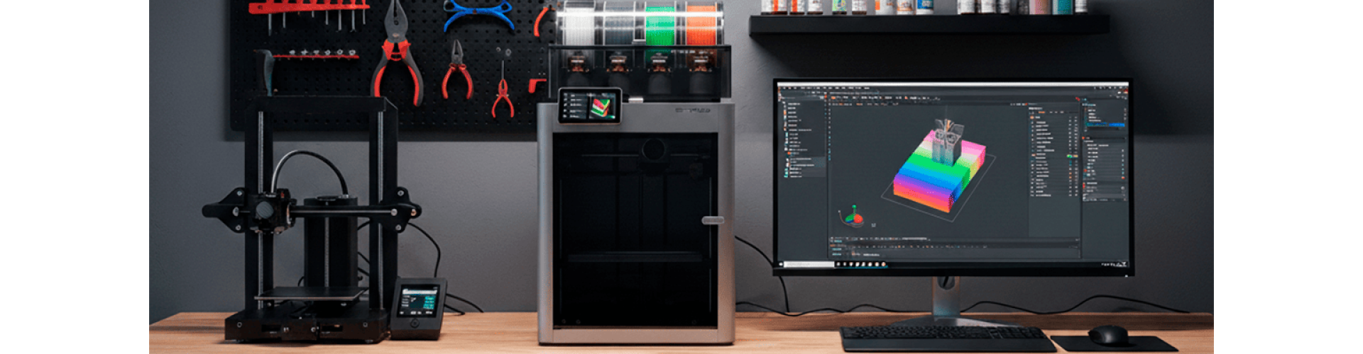 Bambu Lab H2S Combo 3D-принтері (EU): Қазақстандағы ең қуатты және ақылды құрылғы