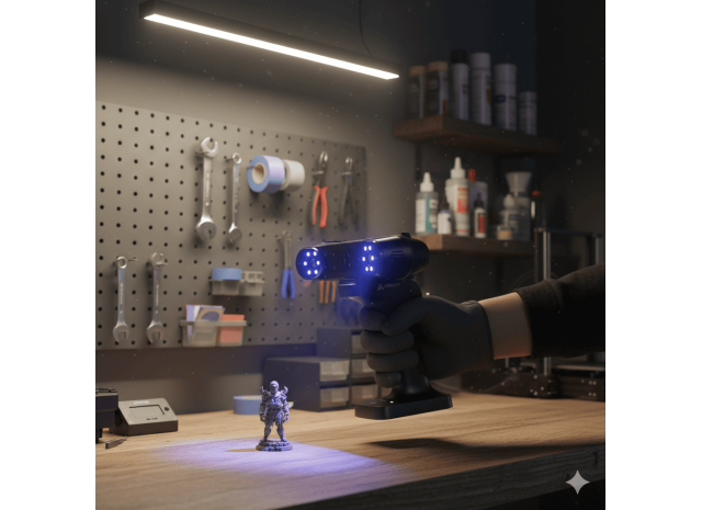 3D-сканер Creality Raptor Pro: Эталон промышленной точности в Казахстане