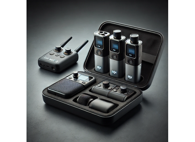 Беспроводной микрофон DJI Mic 2 (2 TX + 1 RX + Charging Case): Технология безупречного звука