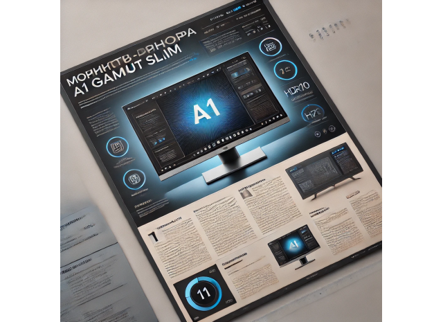 Портативный монитор Tohom-Arzopa A1 GAMUT SLIM: стильный дизайн и превосходное качество изображения