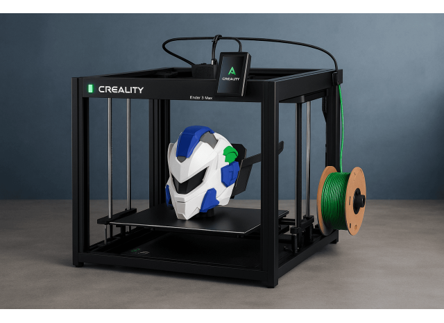 Creality Ender-5 Max 3D-принтері: Кәсіпқойлар мен әуесқойлар үшін мінсіз таңдау