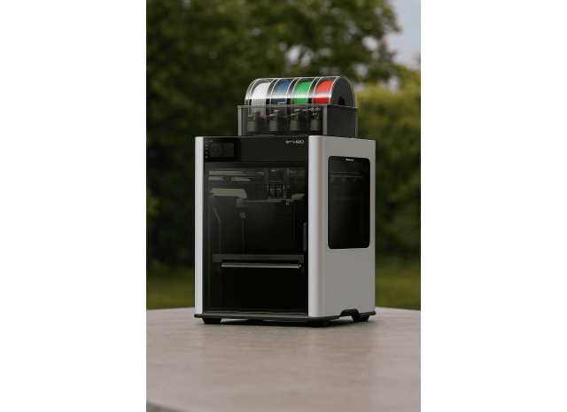 3D-принтер Bambu Lab H2D AMS COMBO — кәсіби көпматериалды баспа жүйесі