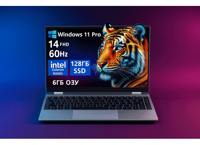 ZFR TK-E140C 14" 8/128GB ноутбугі – оқу мен жұмысқа арналған ықшам көмекші