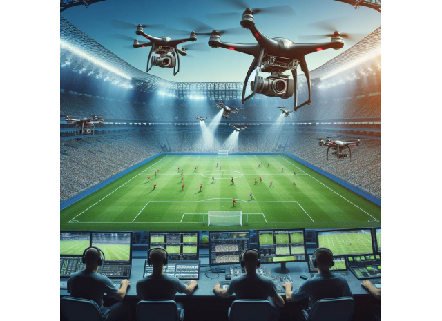 Технологические инновации в спорте: Трансляция мероприятий через дроны