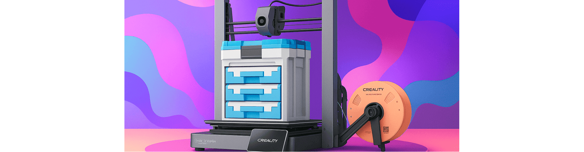 3D-принтер Creality Ender 3 V3 Plus: Надежный инструмент для объемной печати