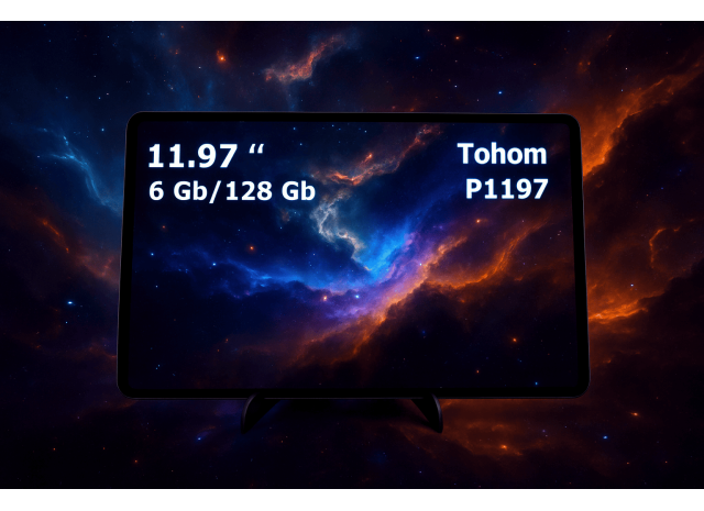 Планшет Tohom P1197: Стиль, мощь и удобство в одном устройстве
