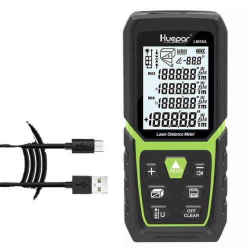 Лазерный измеритель Huepar LM100A